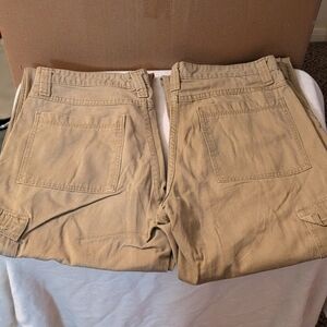 Wrangler twill cargo pants 32x32